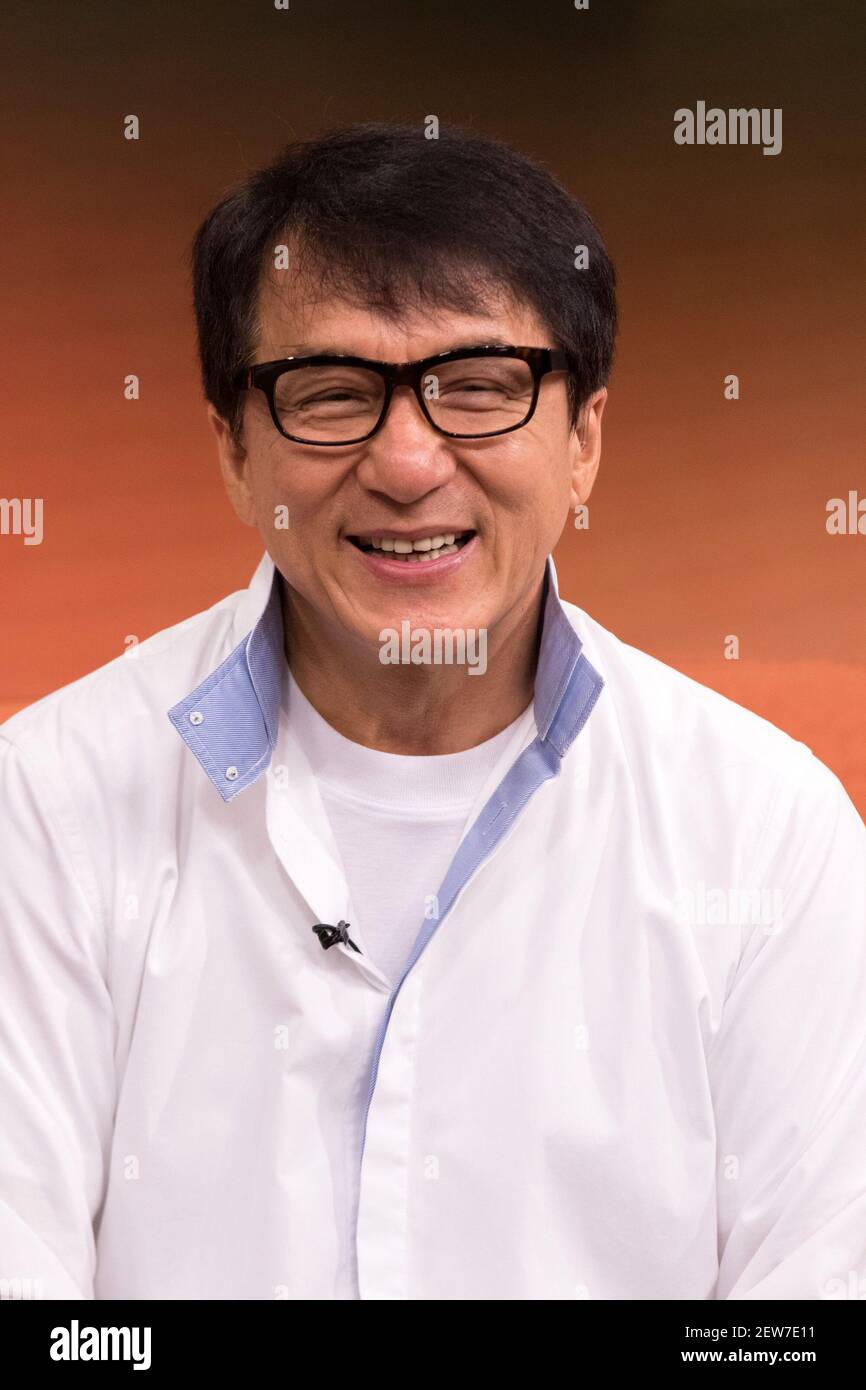 MIAMI, FLORIDA OCTOBER 12 Actor Jackie Chan is seen during Univision's 'Despierta America