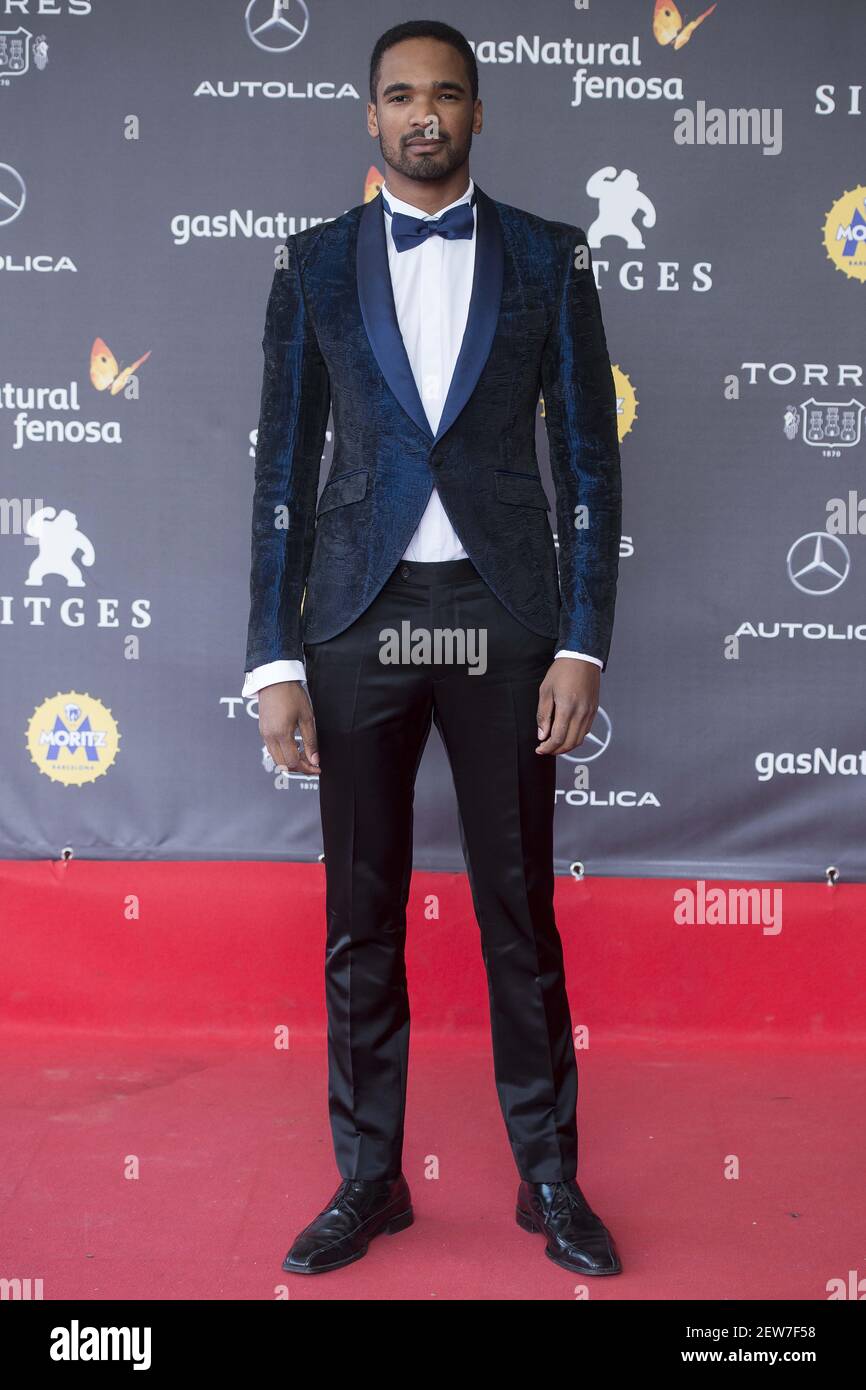 Will Shephard attends to 'Blood Red Carpet' at Sitges Film Festival in