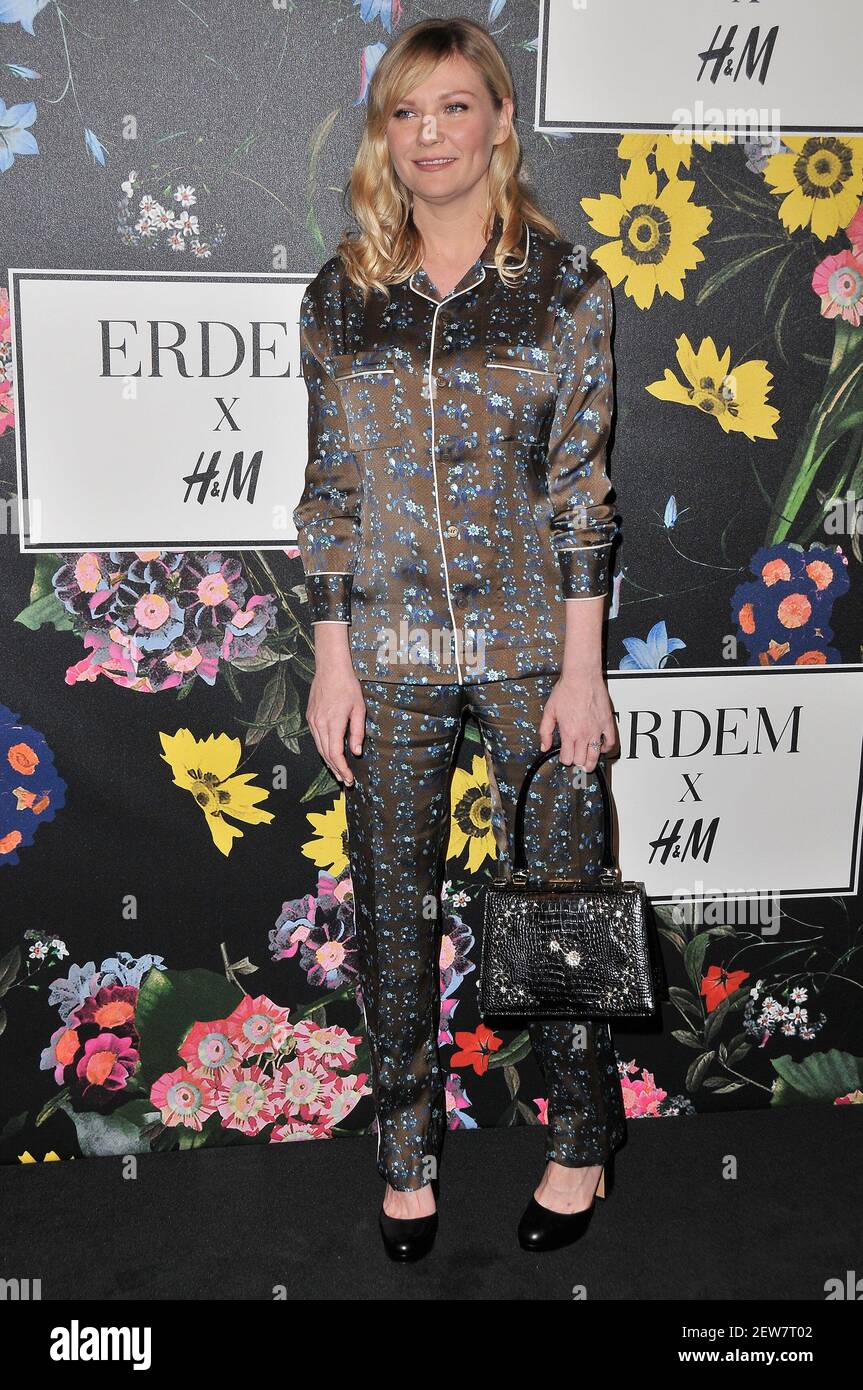 Kirsten Dunst arrives at the ERDEM x H&M Los Angeles Event held at The  Ebell of Los Angeles in Los Angeles, CA on Wednesday, October 18, 2017.  (Photo By Sthanlee B. Mirador/Sipa