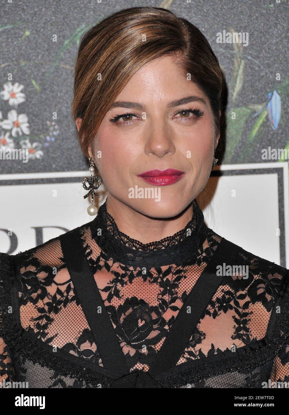 Selma Blair arrives at the ERDEM x H&M Los Angeles Event held at The