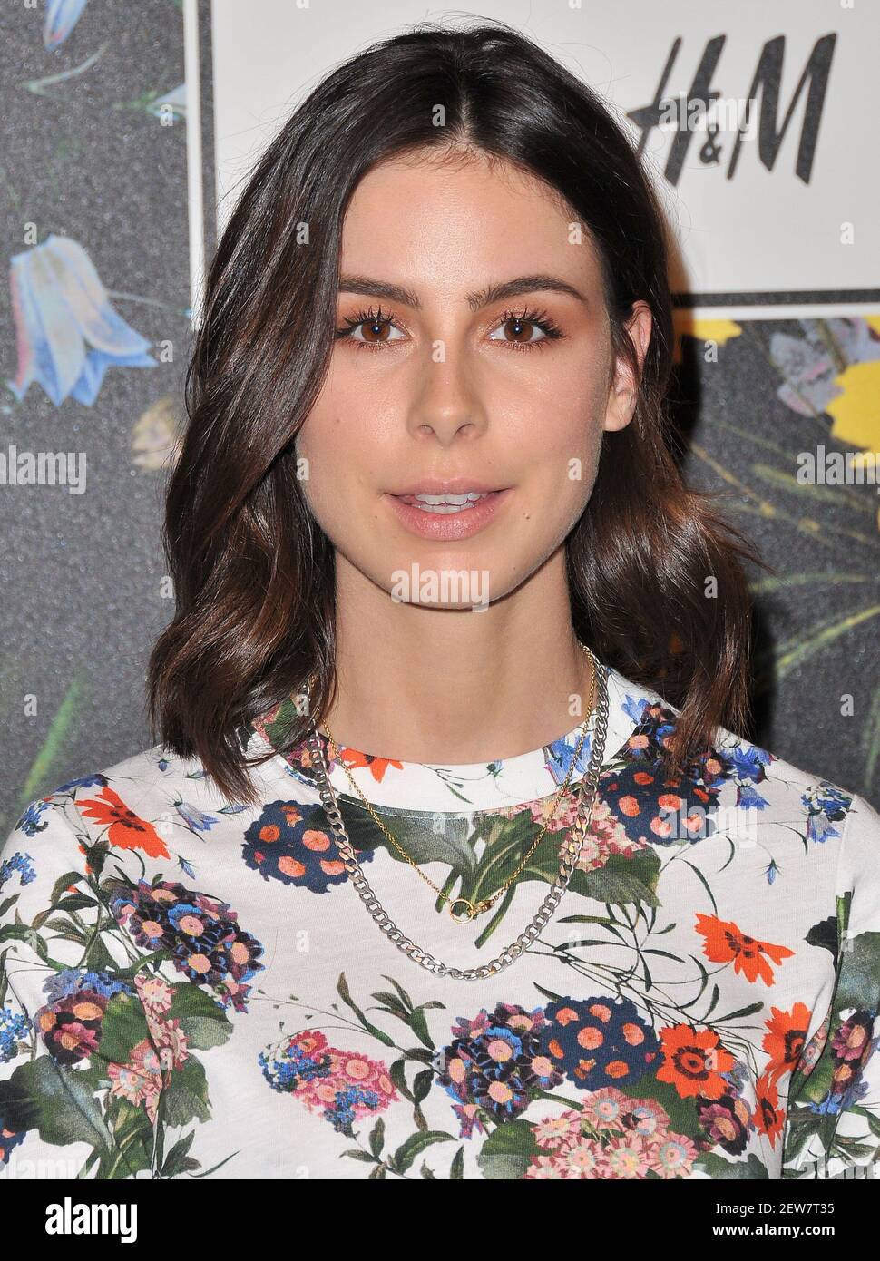 Lena Meyer-Landrut arrives at the ERDEM x H&M Los Angeles Event held at
