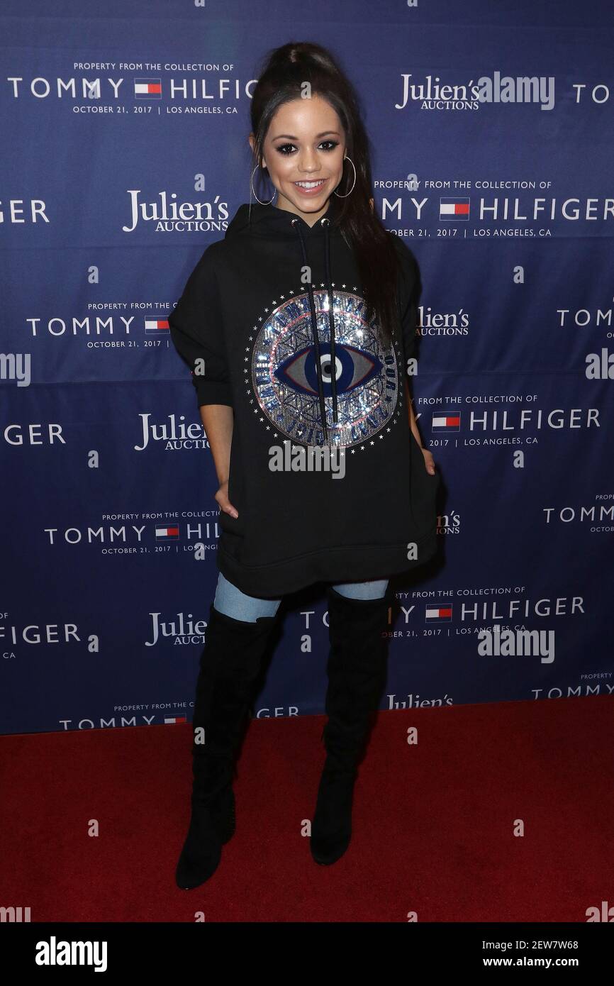 Jenna Ortega at Julien's Auctions & Tommy Hilfiger VIP Reception held at  JulienÕs Auctions Pop-Up Gallery on October 19, 2017 in Los Angeles, CA,  USA (Photo by JC Olivera/Sipa USA Stock Photo -