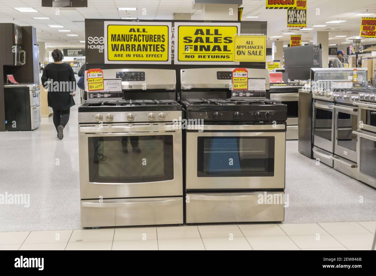 Sears store major appliances