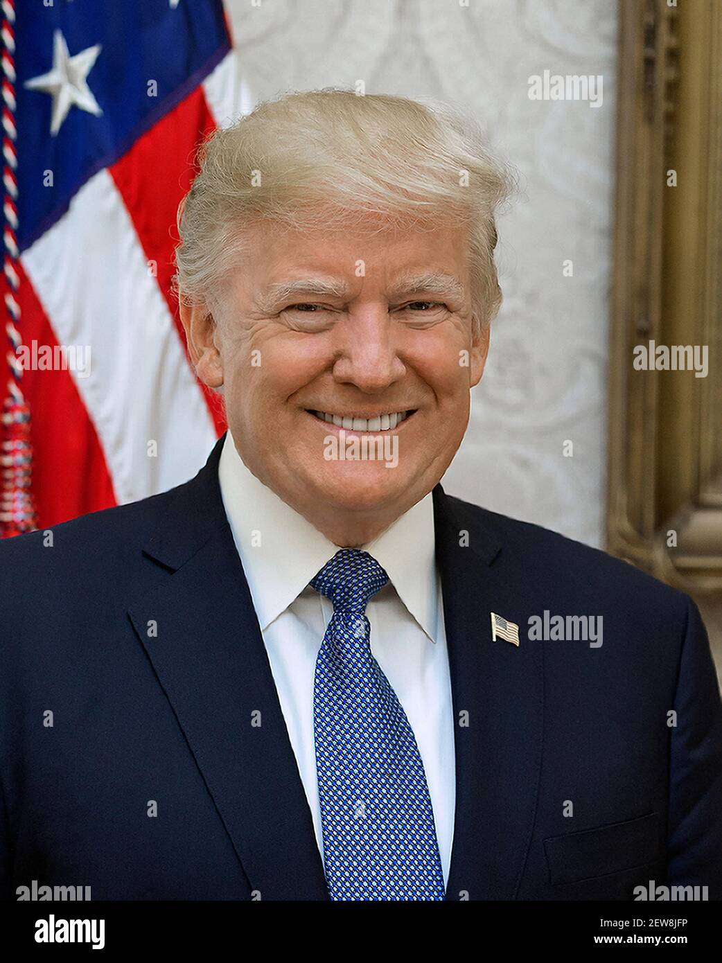 Official Portrait Of United States President Donald J Trump Released official-portrait-of-united-states-president-donald-j-trump-released
