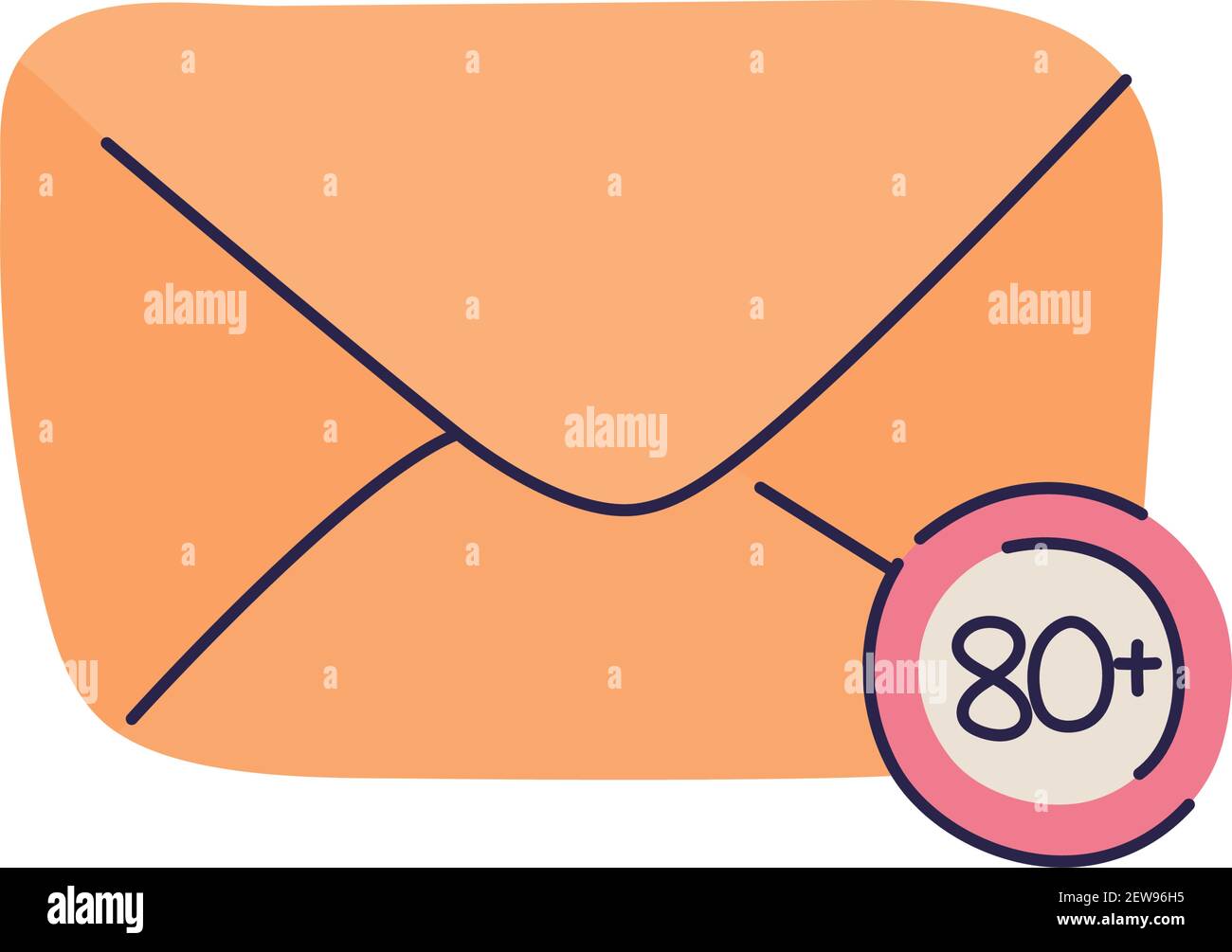 mail envelope isolated Stock Vector Image & Art - Alamy