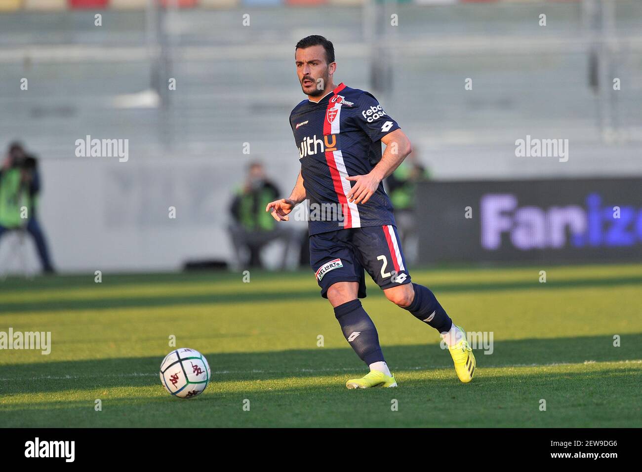 Frosinone, Italy. 02nd Mar, 2021. Giulio Donati player of Monza, during the match of the Italian Serie B championship, between Frosinon vs Monza, final result 2-2, match played at the Benito Stirpe stadium. Italy, March 02, 2021. (Photo by Vincenzo Izzo/Sipa USA) Credit: Sipa USA/Alamy Live News Stock Photo