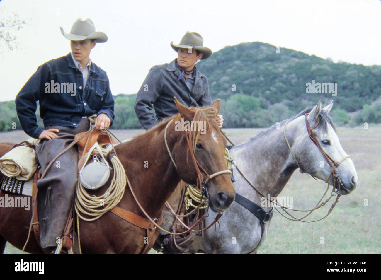 Matt Damon, Henry Thomas, "All The Pretty Horses" (2000) Columbia TriStar. Photo Credit Van
