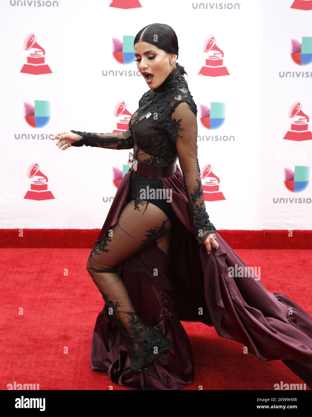 Martina La Peligrosa arrives at the 18th Annual Latin Recording Grammy