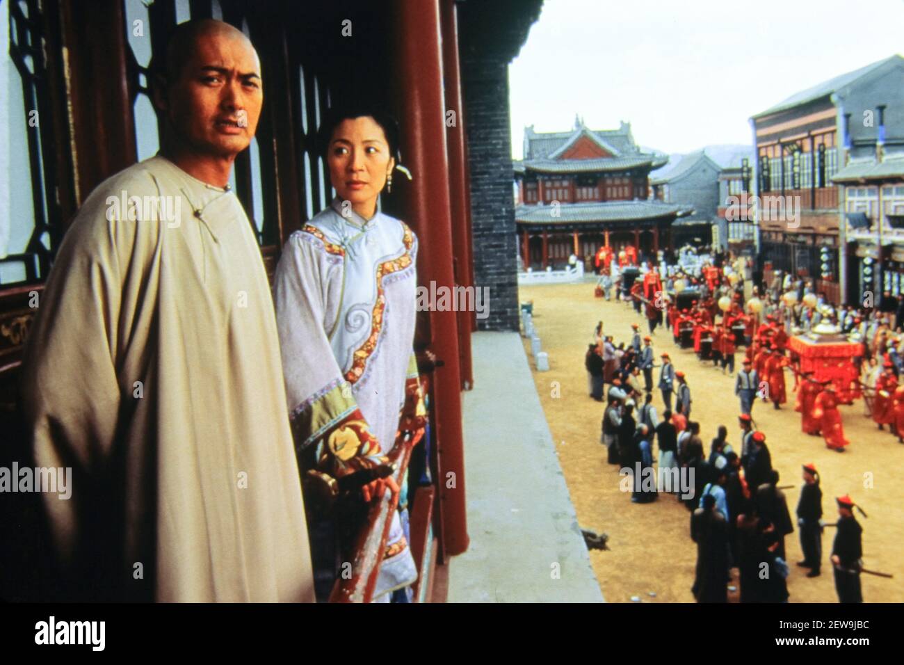 Chow Yun-Fat, Michelle Yeoh, 'Crouching Tiger, Hidden Dragon' (2000) Sony Pictures Classic . Photo Credit: / Sony Pictures Classic/The Hollywood Archive -  File Reference # 34082-621THA Stock Photo