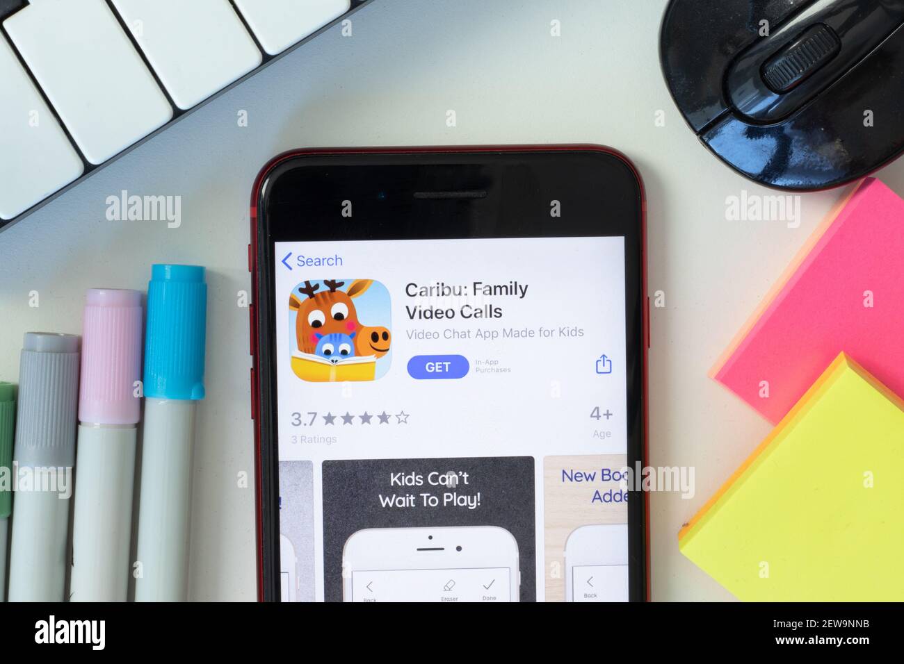 Caribu app hires stock photography and images Alamy