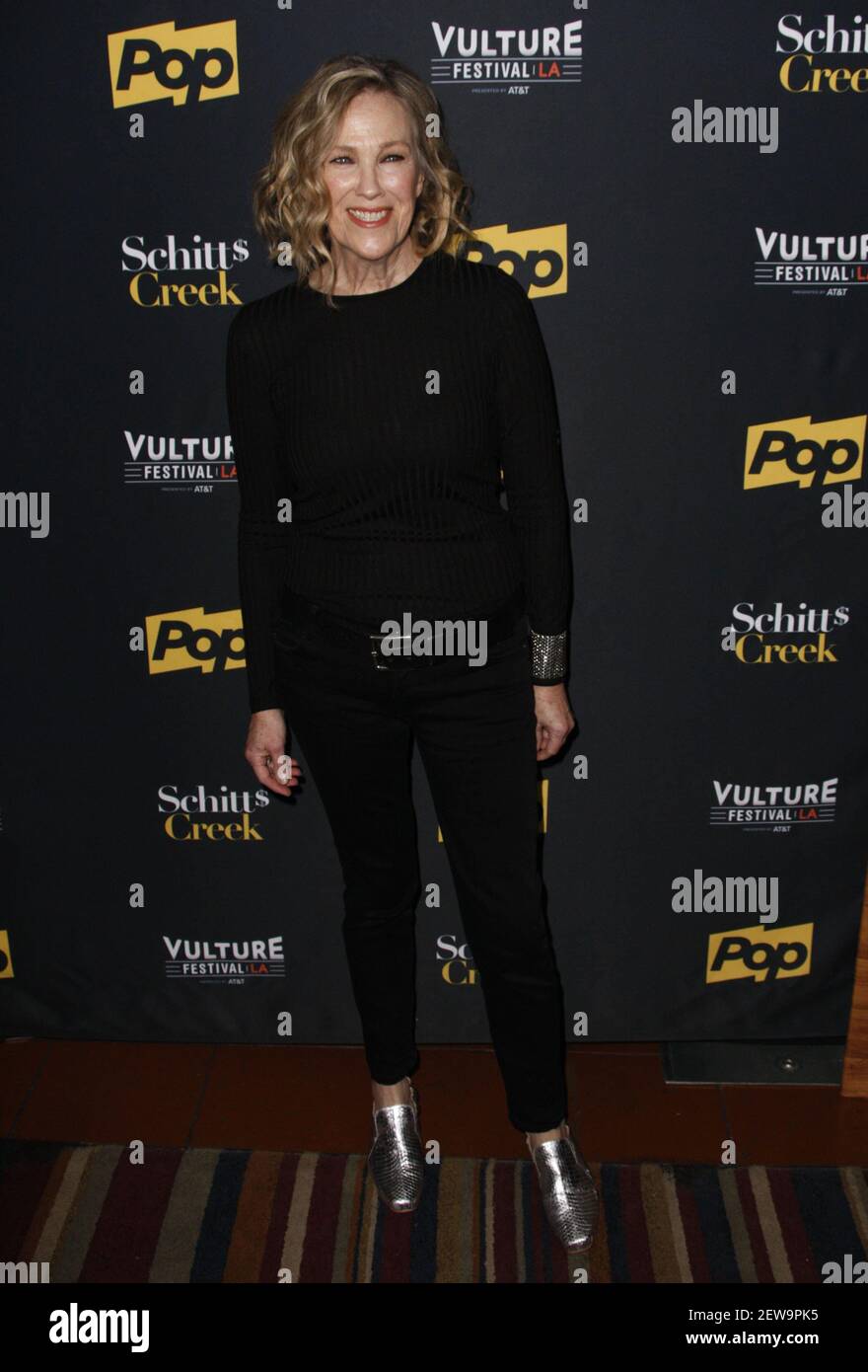Actress Catherine O'Hara attends the Pop TV Presents ''Schitt's Creek" panel of Vulture Festival