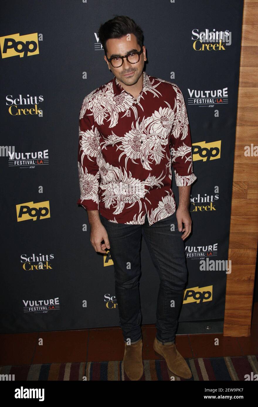 Actor Daniel Levy attends the Pop TV Presents ''Schitt's Creek" panel of Vulture Festival LA