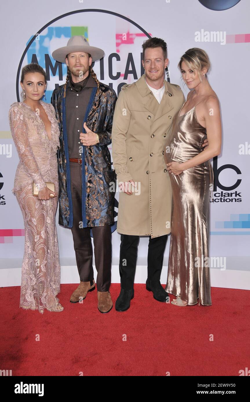 Florida Line band members Brian Kelley (2nd from Left) and