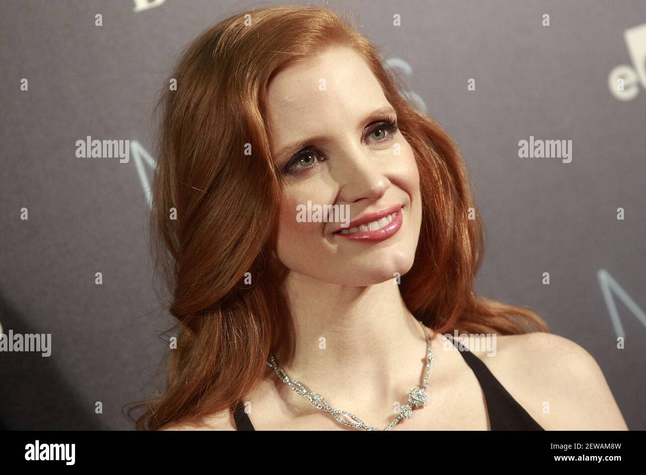 USA's actress Jessica Chastain during the Spanish premier of the film  'Molly's Game' on December 4, 2017 in Madrid, Spain. (Photo by Acero/Alter  Photos/Sipa USA Stock Photo - Alamy