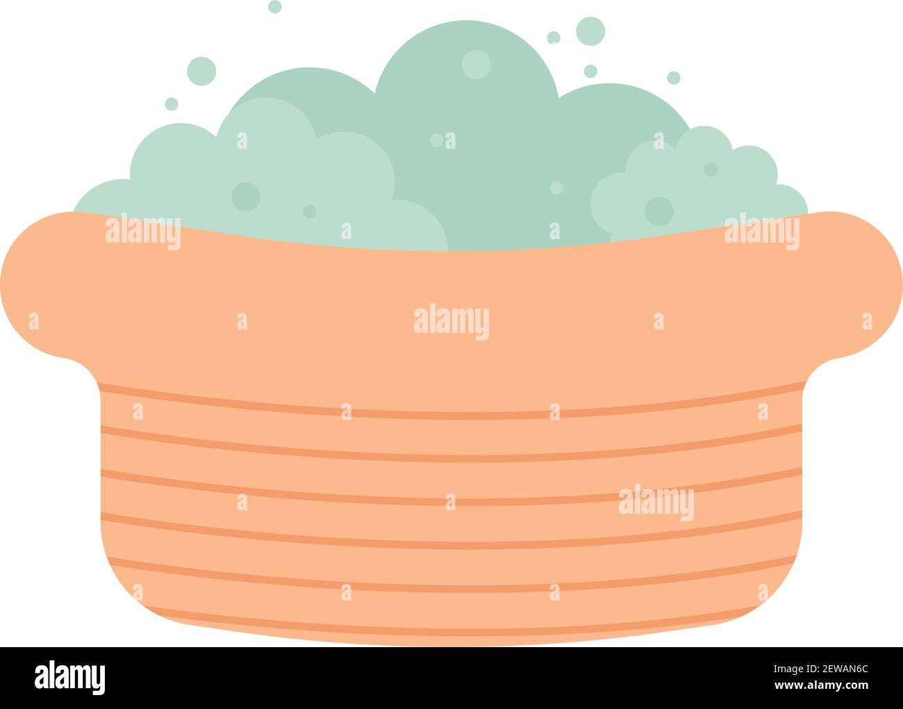 baby tub isolated Stock Vector Image & Art Alamy