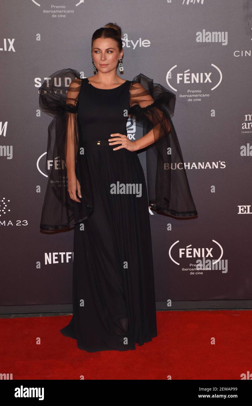 Ludwika Paleta is seen arriving at red carpet of Fenix Film Awards on  December 06, 2017 in México City, Mexico (Photo by Carlos Tischler/Sipa USA  Stock Photo - Alamy