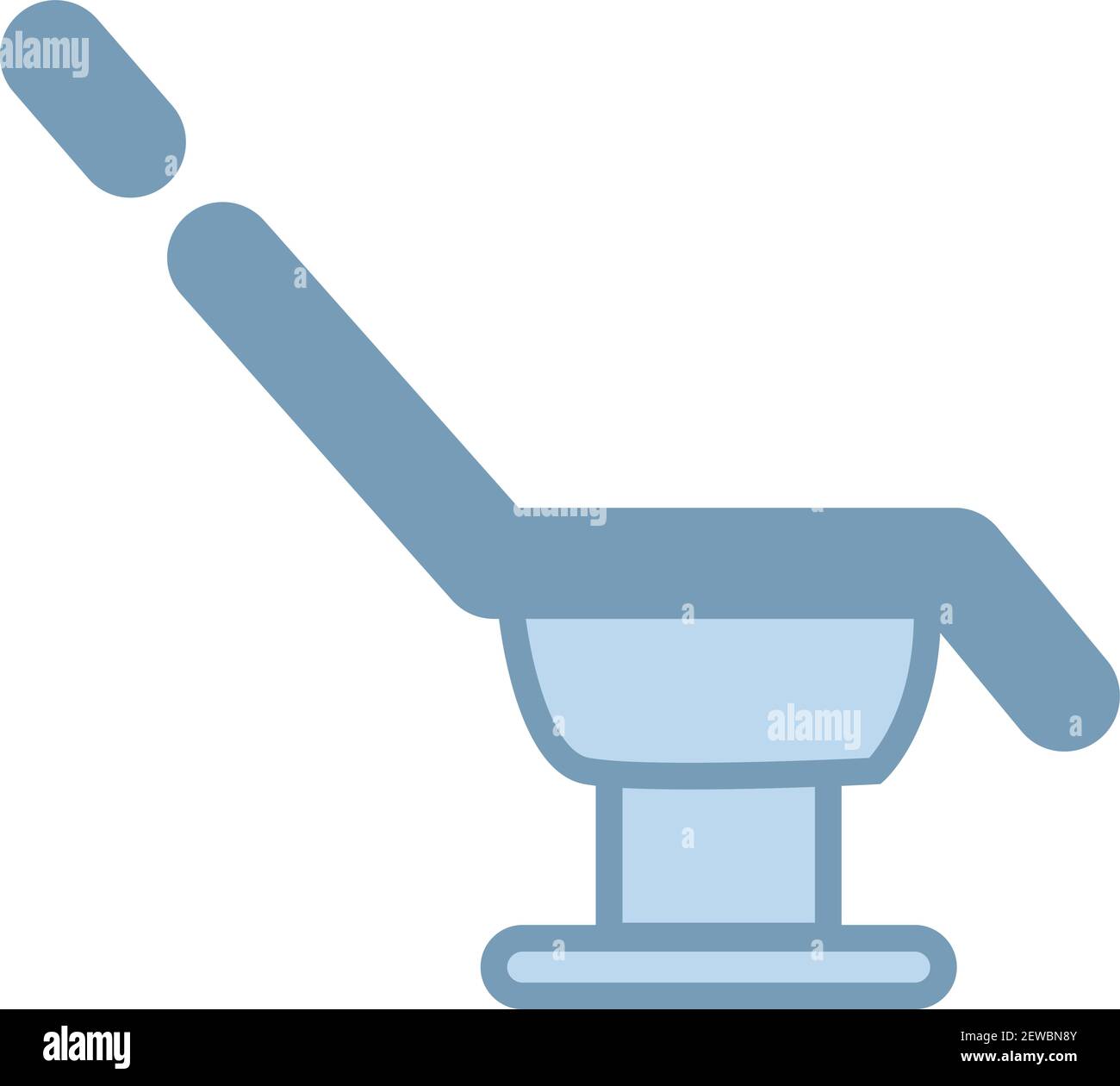 Dentist chair, illustration, vector on white background Stock Vector Image & Art Alamy