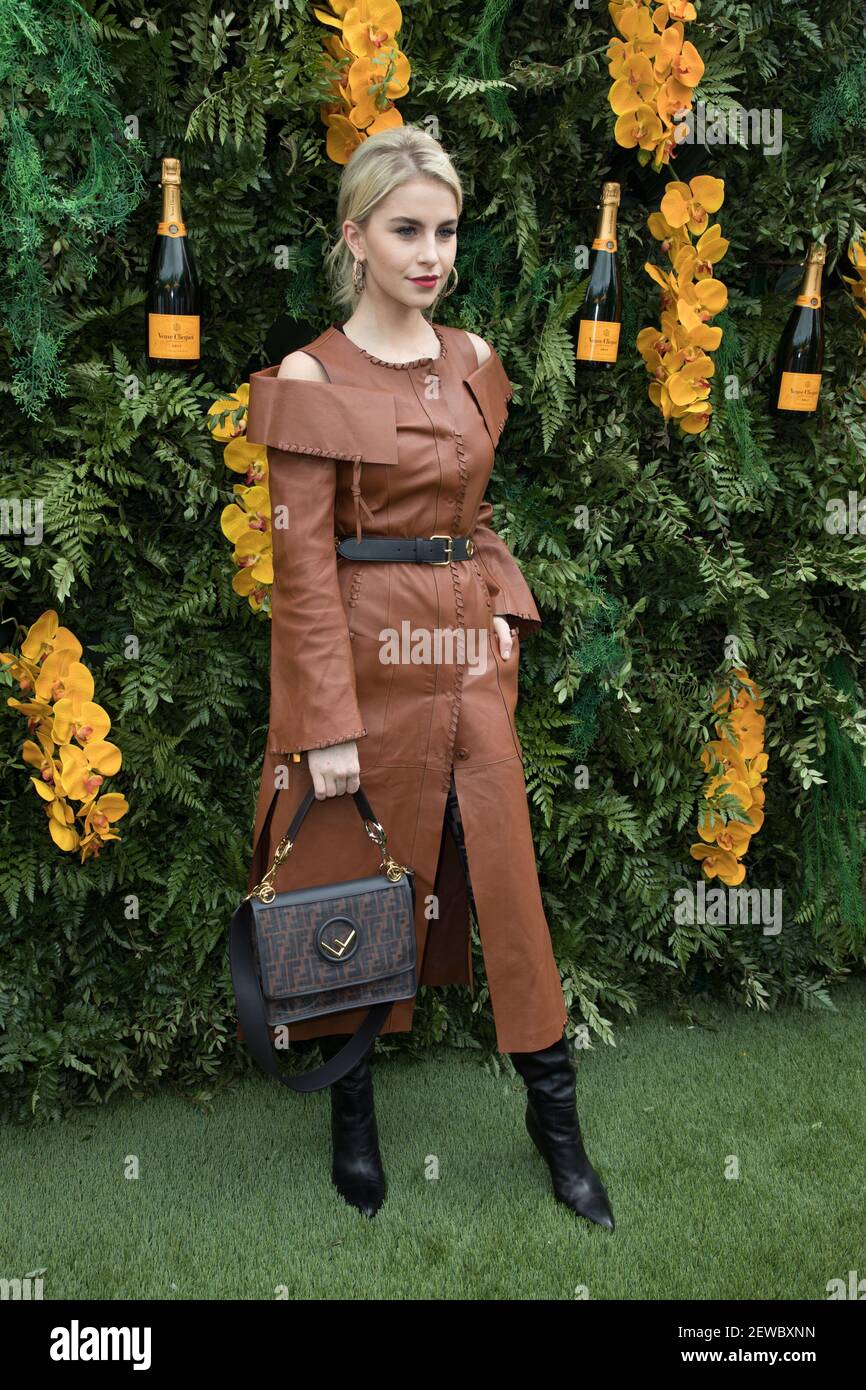 MIAMI, FL - MARCH 10: Caroline Daur is seen at the Veuve Clicquot