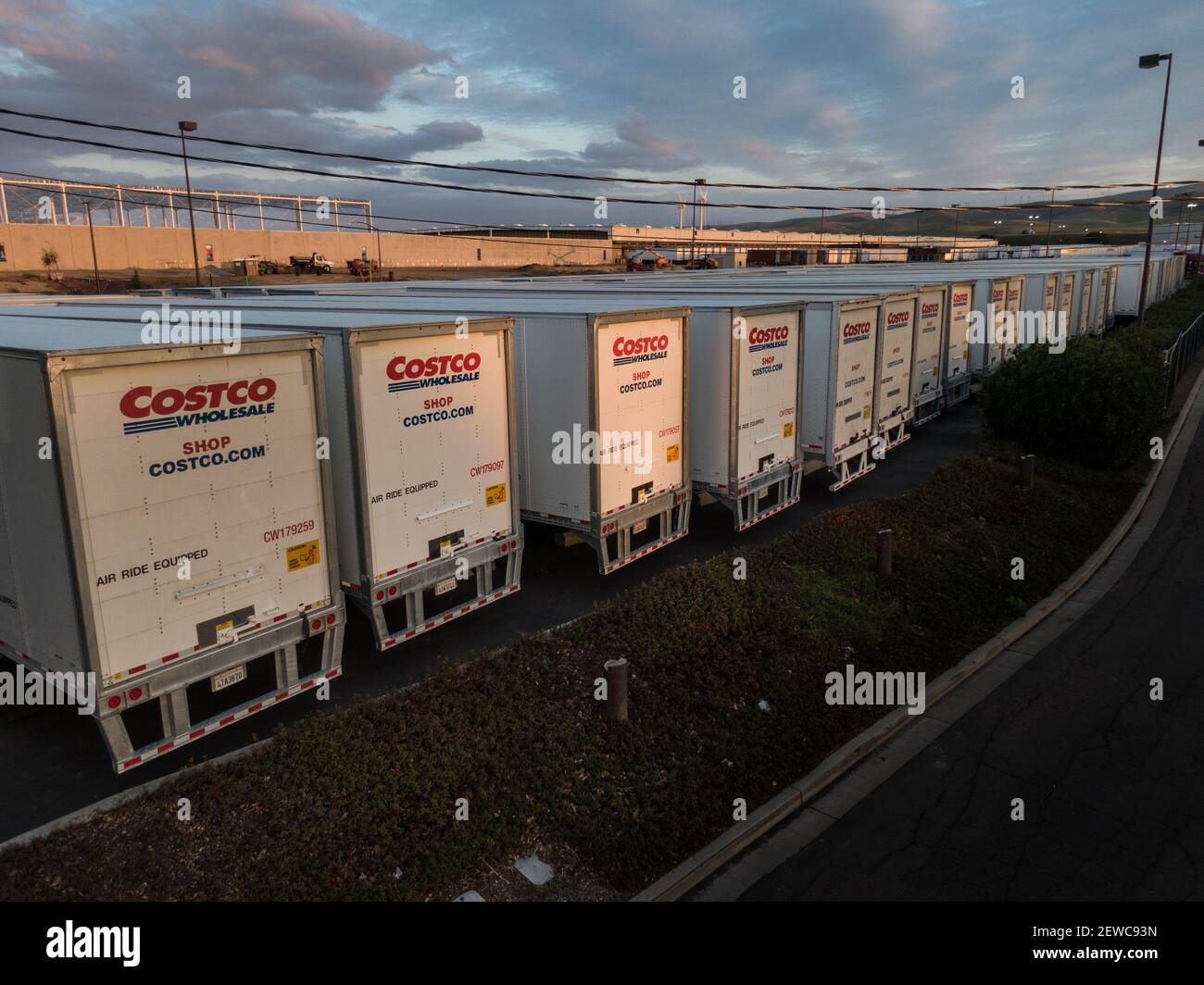 Costco Distribution Center on March 27, 2020 in Tracy, Calif. Photo by