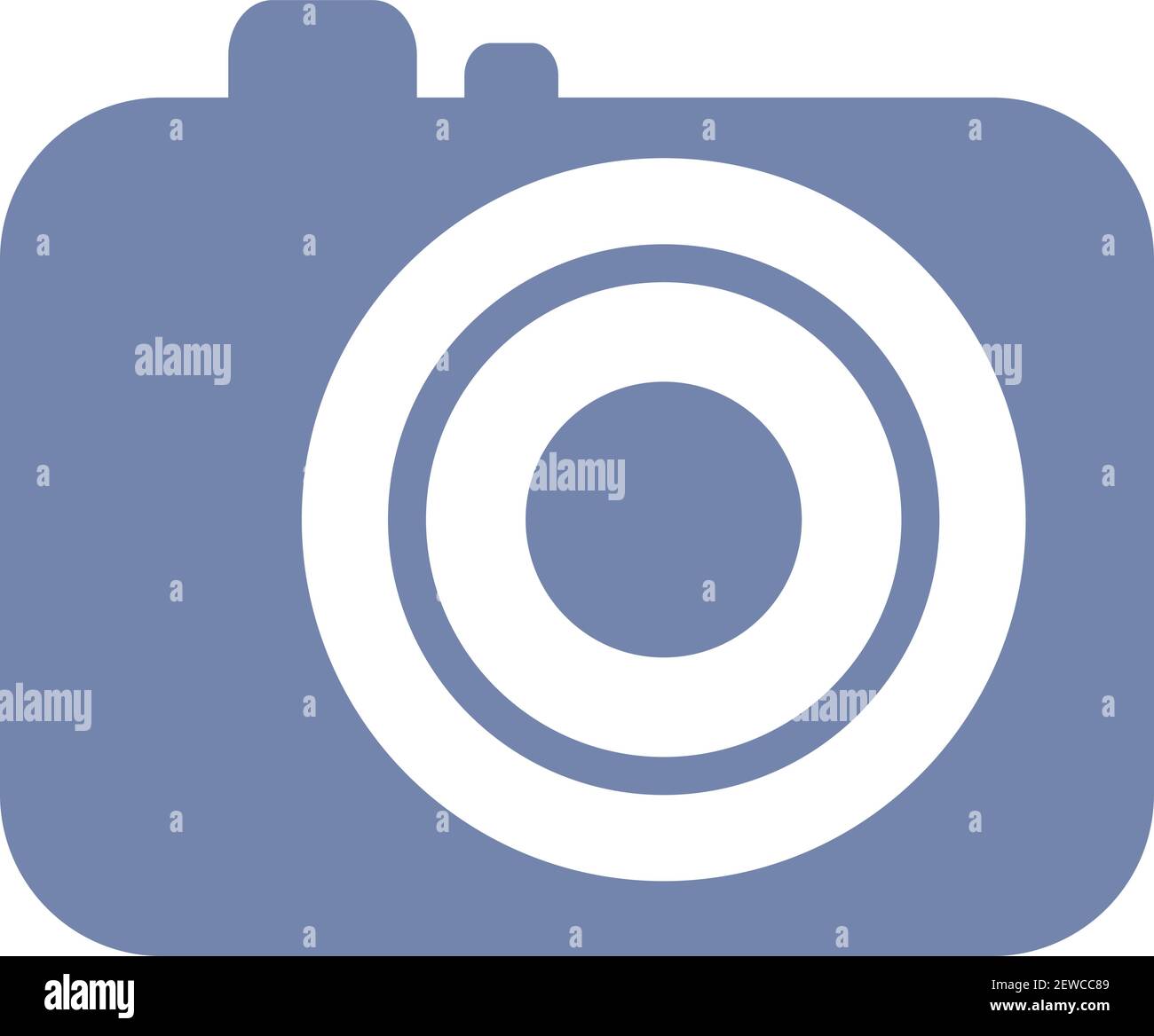 Taking pictures, illustration, vector on white background. Stock Vector