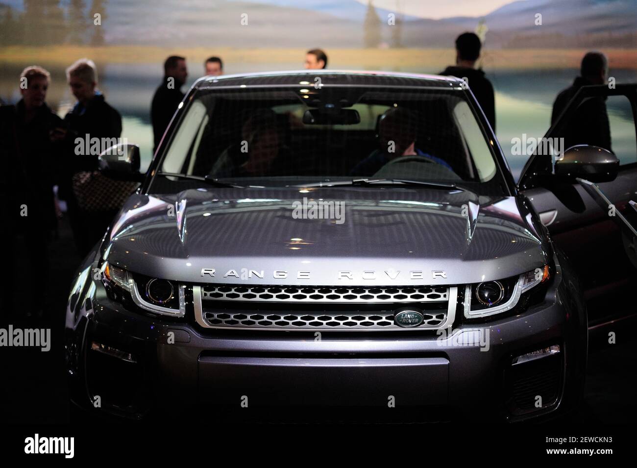A Land Rover Range Rover on display at the Portland International Auto ...