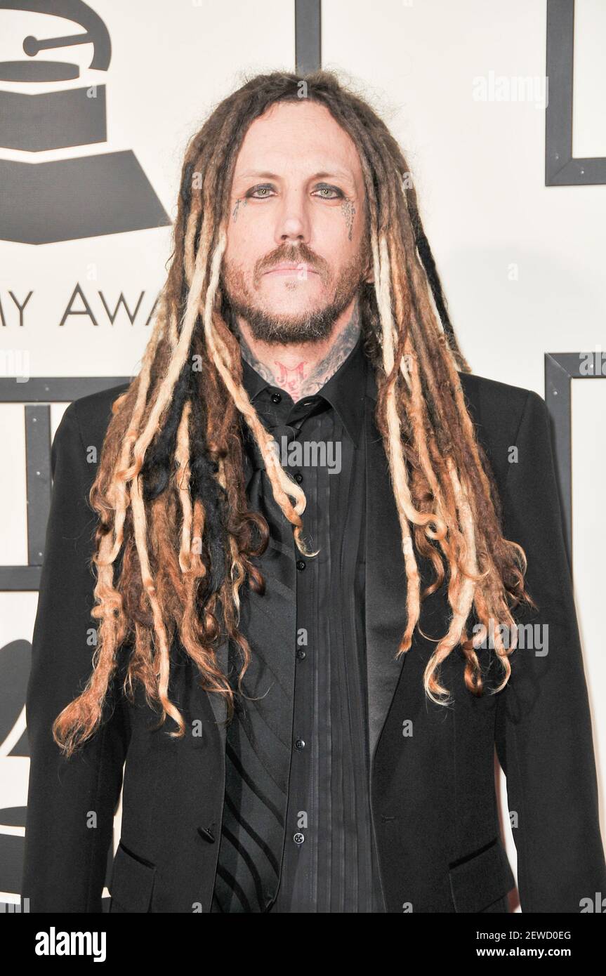 Brian "Head" Welch at the 58th annual Grammy Awards held at the Los