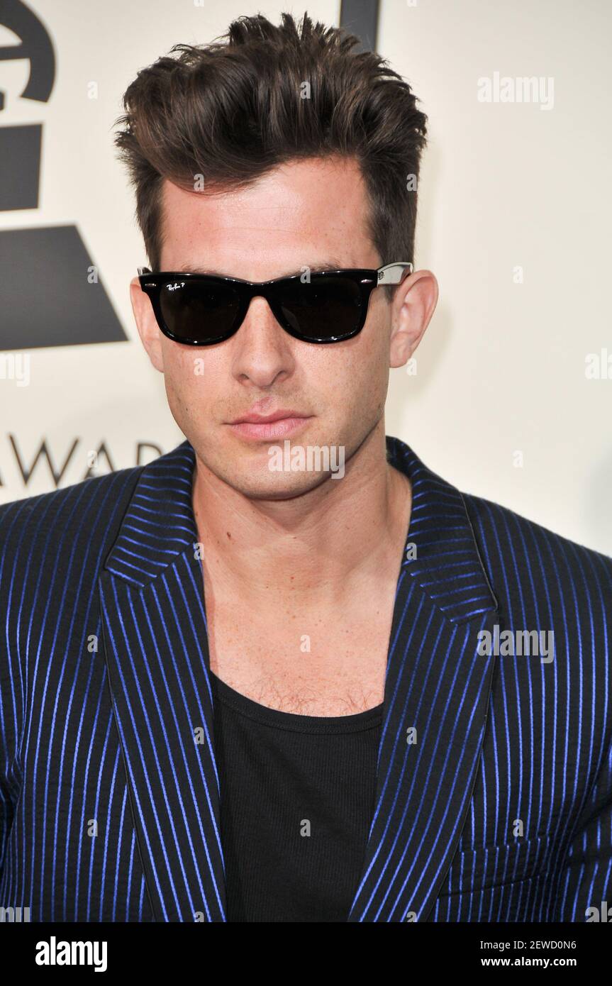 Mark Ronson at the 58th annual Grammy Awards held at the Los Angeles ...