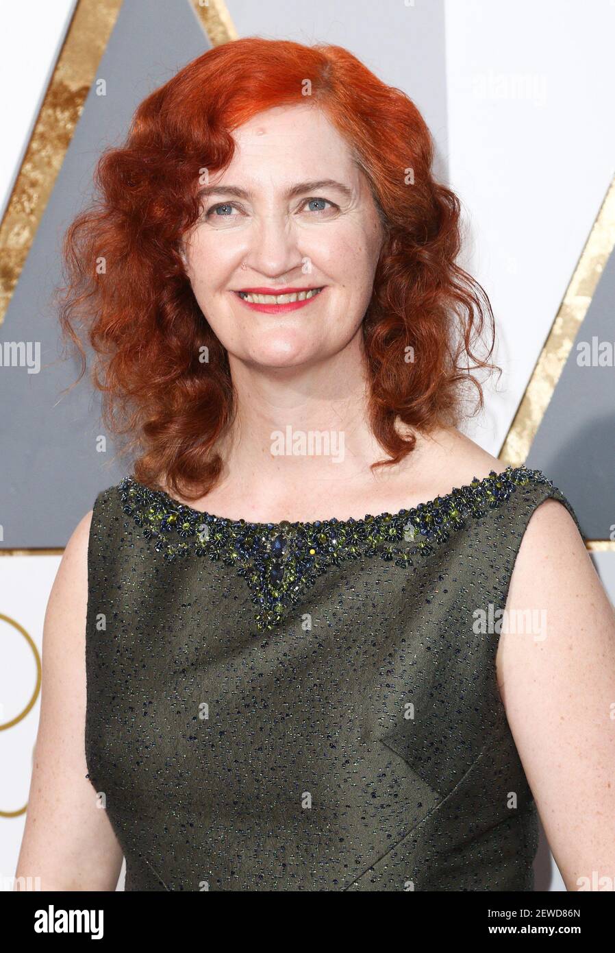 Emma Donoghue arriving at the 88th Academy Awards Ceremony held at the Dolby Theatre in