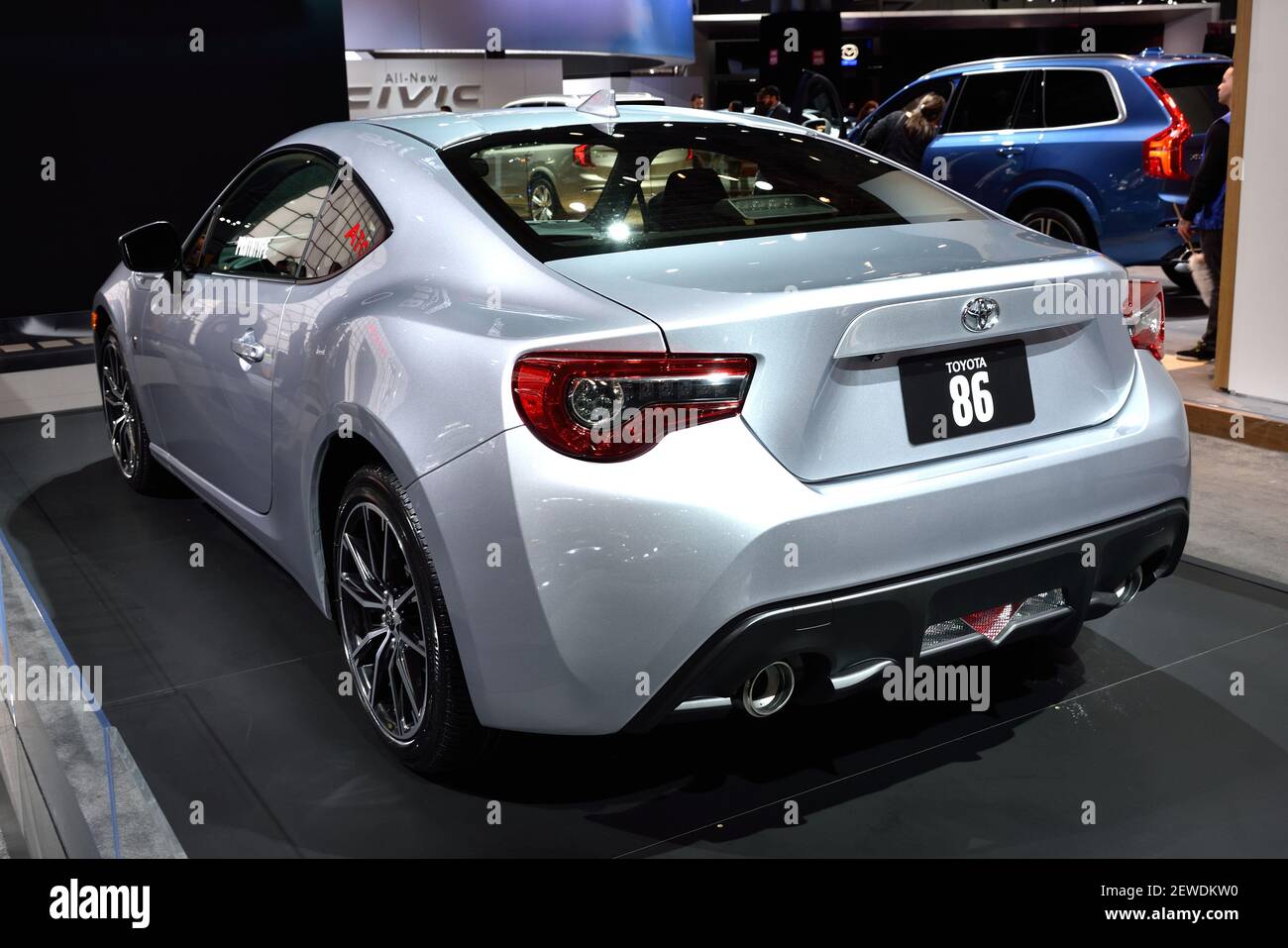 Toyota 86 prototype on display at the 2016 New York International Auto ...