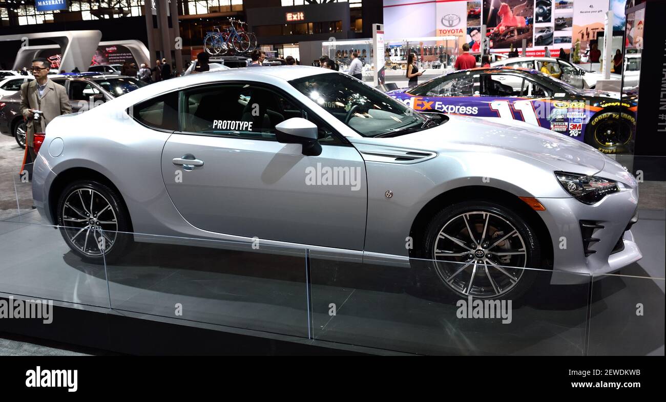 Toyota 86 prototype on display at the 2016 New York International Auto ...