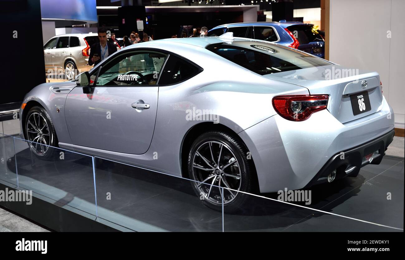 Toyota 86 prototype on display at the 2016 New York International Auto ...