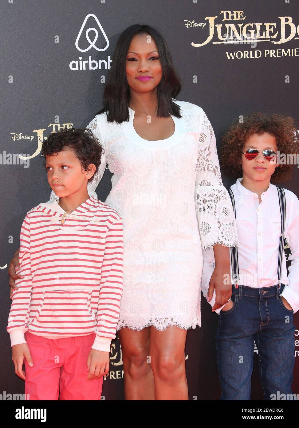 Jaid Thomas Nilon, Garcelle Beauvais, Jax Joseph Nilon. "The Jungle