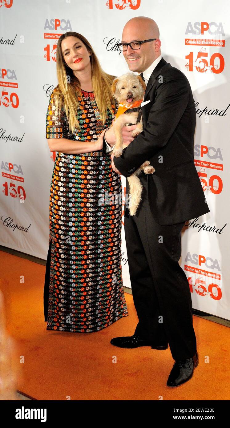 Actress Drew Barrymore and ASPCA CEO Matthew Bershadker attend the 19th ...