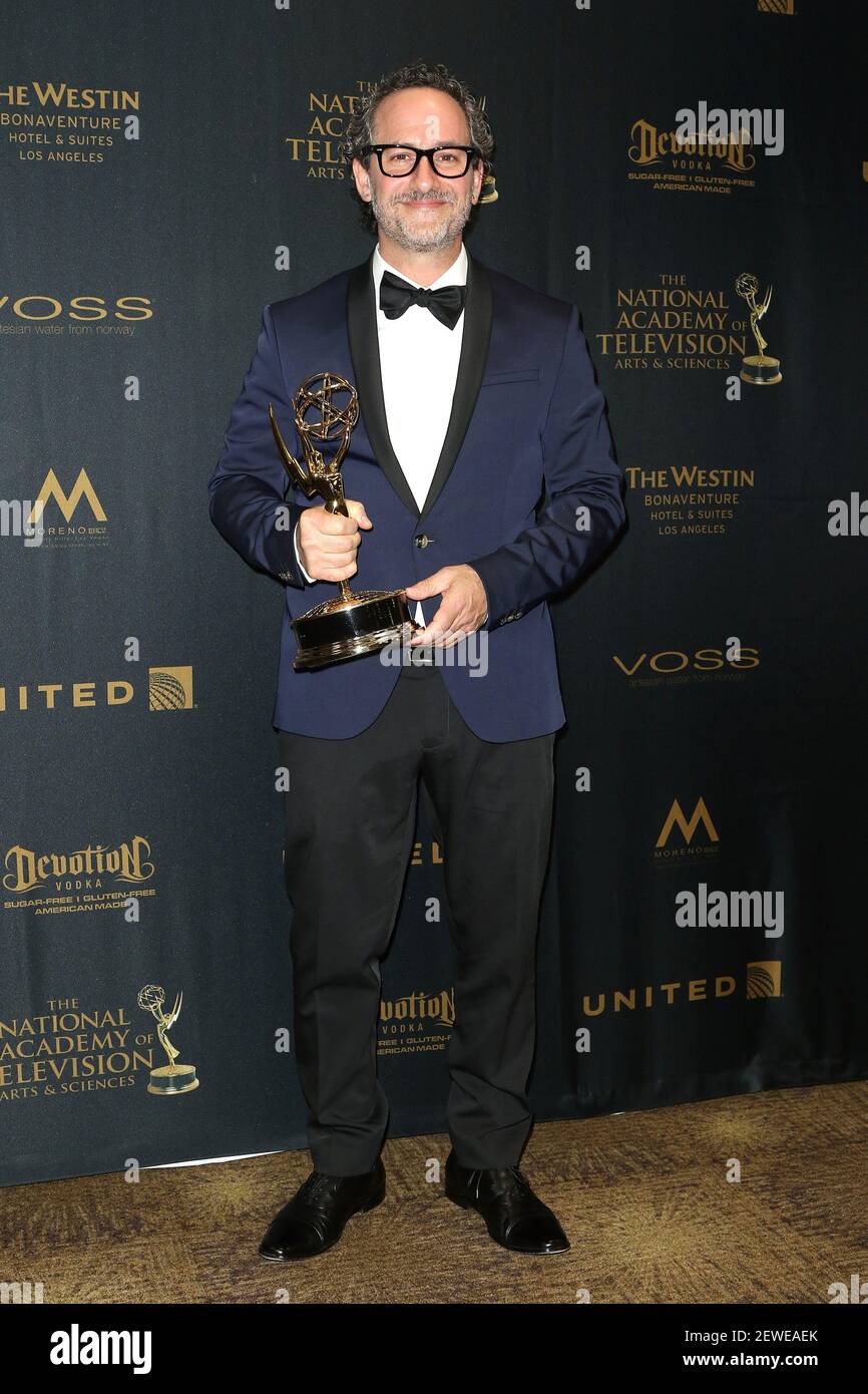 Brian Kane at The 43rd Annual Daytime Creative Arts Emmy Awards Press Room held at Westin Bonaventure on April 29, 2016 in Los Angeles, California, United States (Photo by JC Olivera) *** Please Use Credit from Credit Field *** Stock Photo