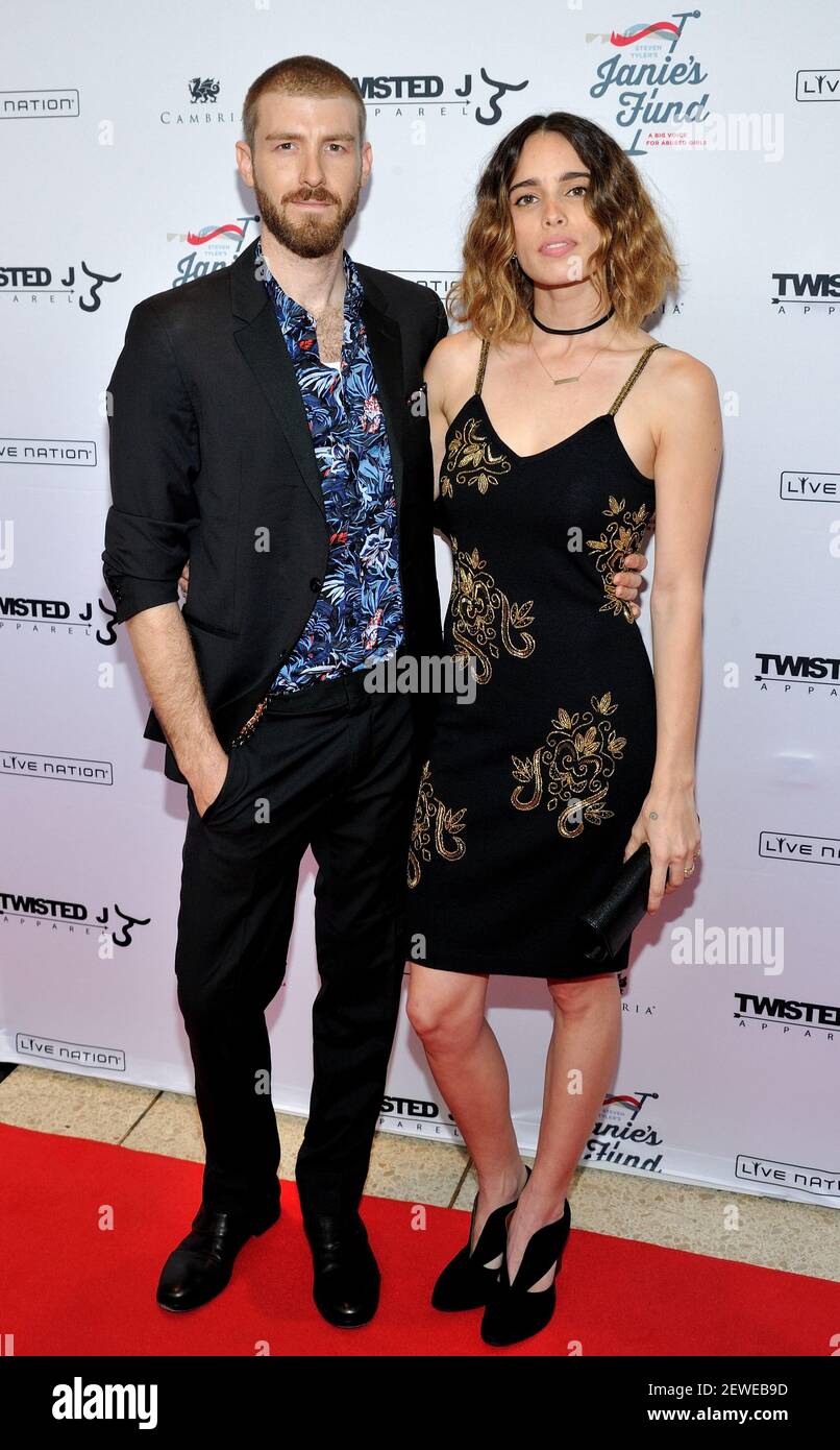 Musician Steven Tyler and his children Chelsea, Mia and Liv Tyler and Taj  Talerico attend the Steven TylerOut on a Limb concert to benefit Janie's  Fund at David Geffen Hall at Lincoln