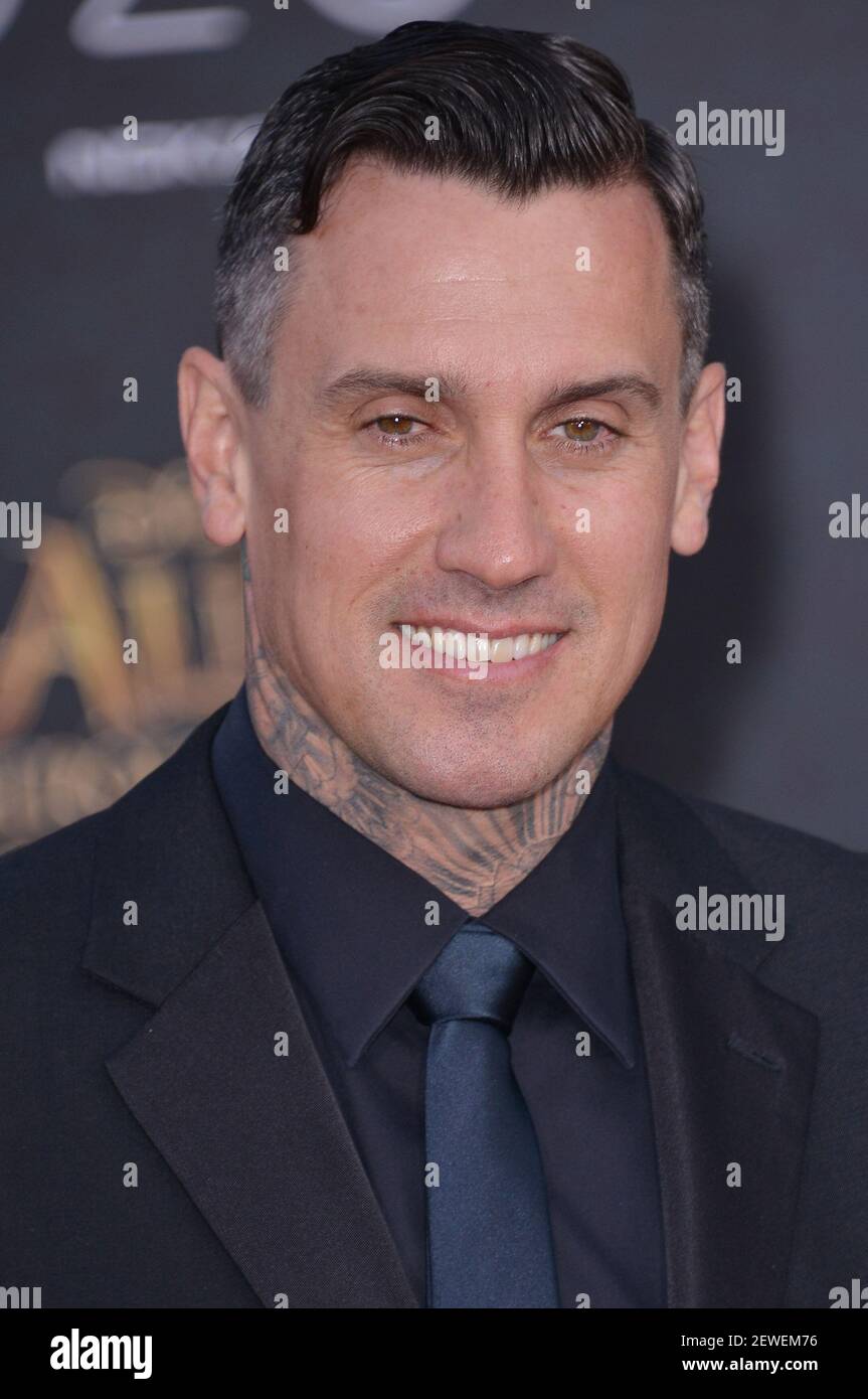 Carey Hart arrives at the "Alice Through The Looking Glass" Los Angeles