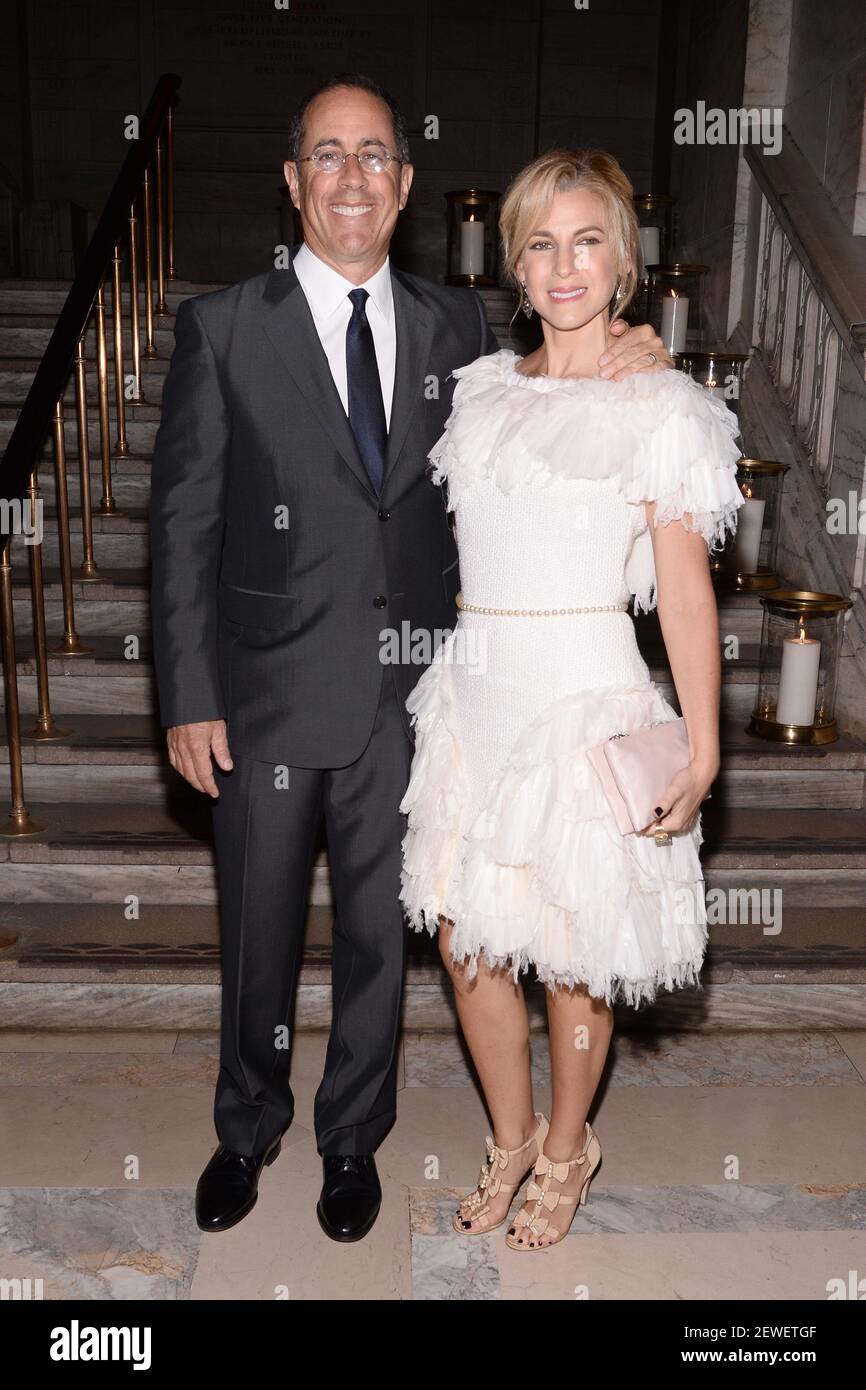 Jessica Seinfeld, Jerry Seinfeld at CALVIN KLEIN COLLECTION Hosts