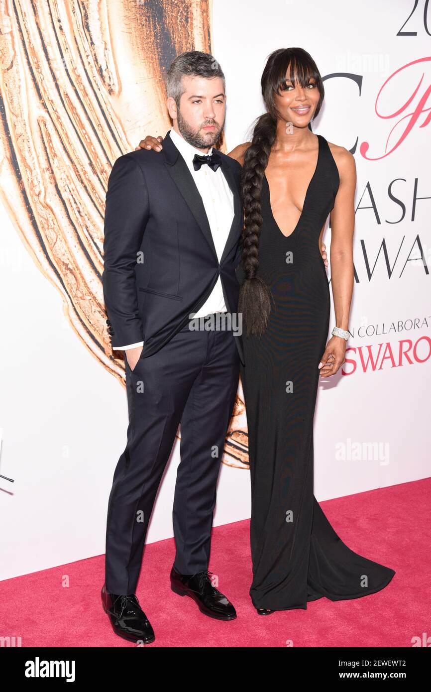 Brandon Maxwell and Naomi Campbell at The 2016 CFDA Fashion Awards in ...