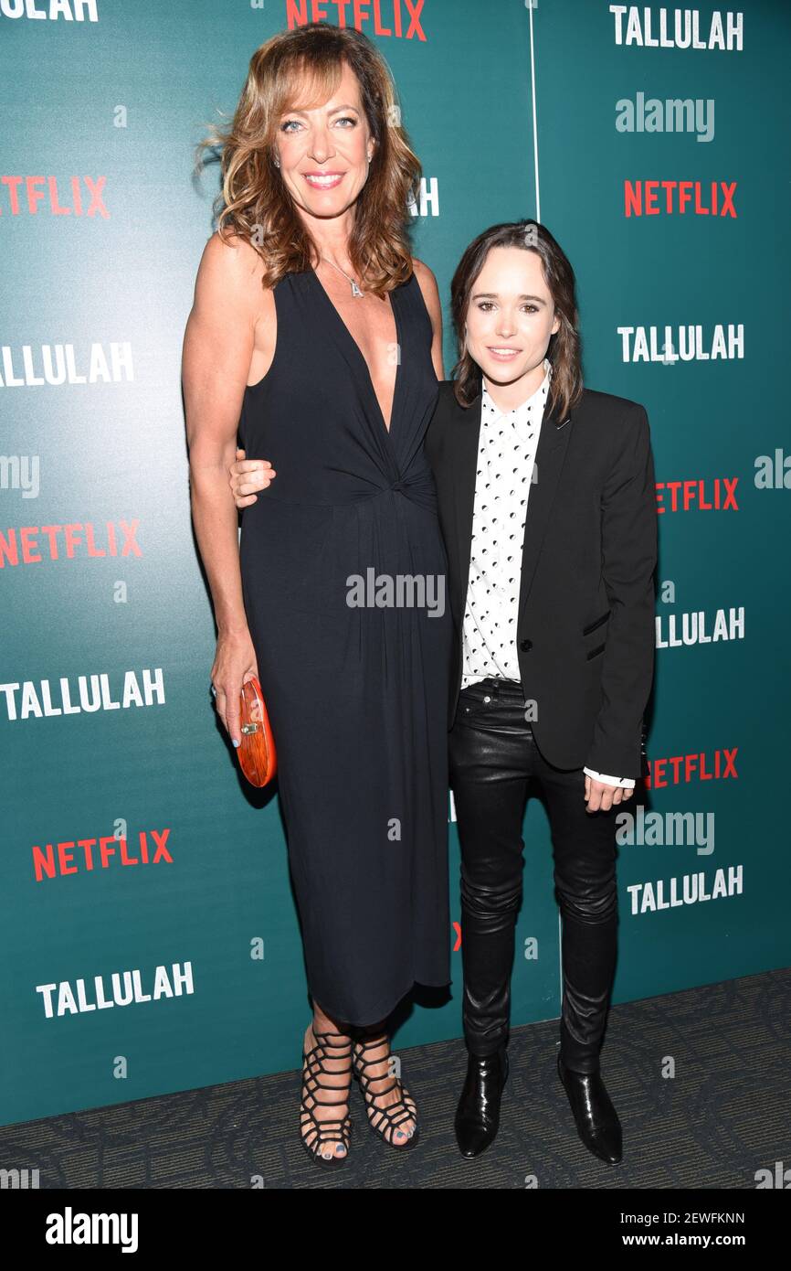 Allison Janney and Ellen Page attend Netflix hosts a special screening of  Tallulah - After Party on July 19, 2016 at The Jimmy in the James Hotel in  New York City, USA