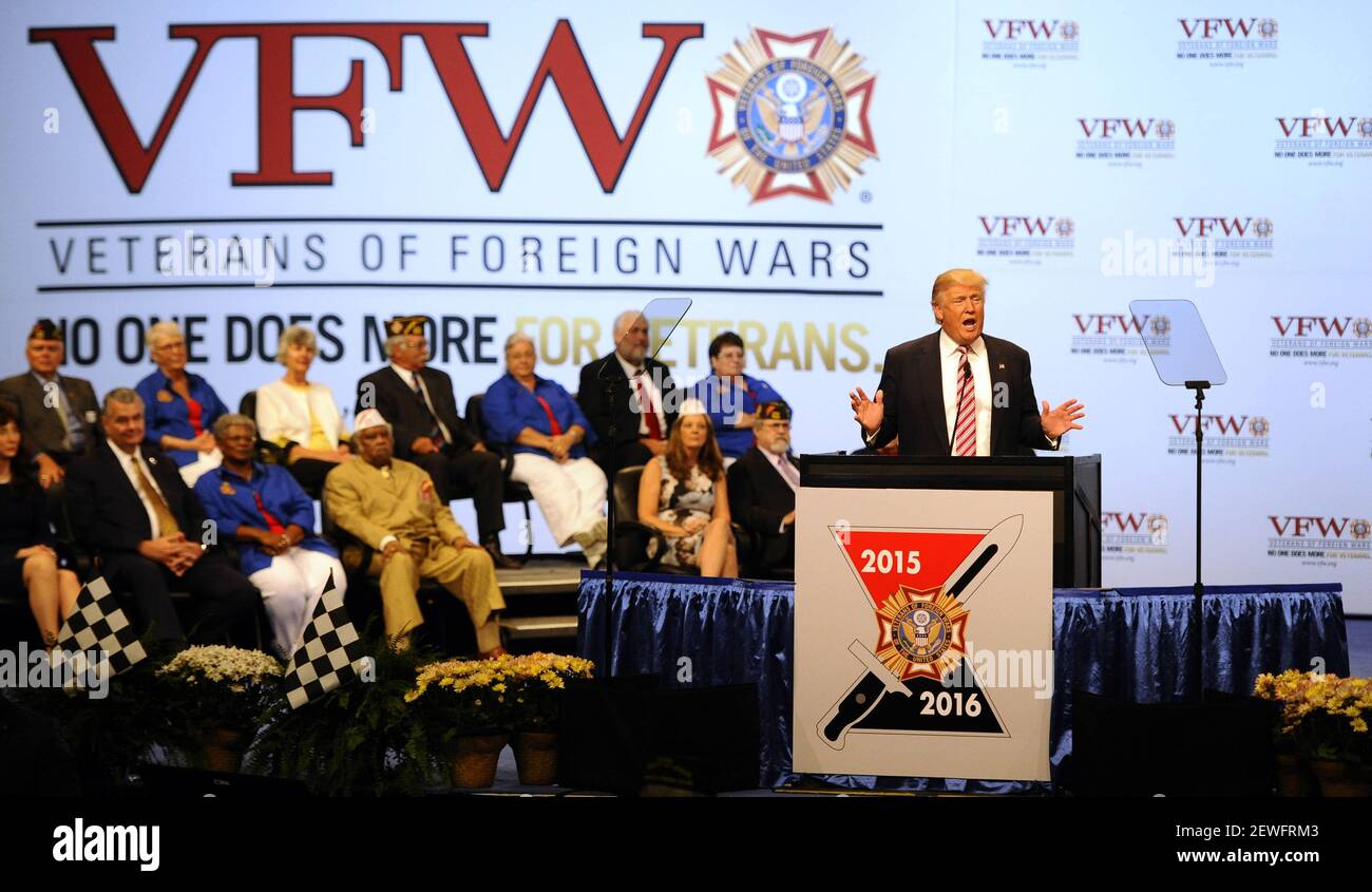 Donald Trump, the Republican presidential nominee, addresses the 117th