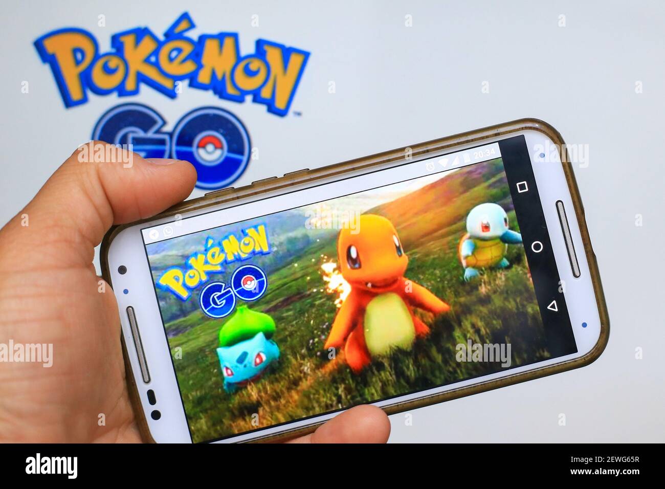 The Pokemon game Go is released in Brazil and can now be downloaded via Google  Play or the Apple Store. Please Use Credit from Credit Field *** O jogo Pokemon  Go é