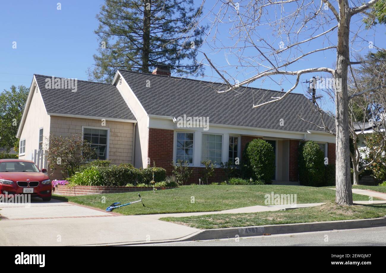 La Canada Flintridge, California, USA 2nd March 2021 A general view of