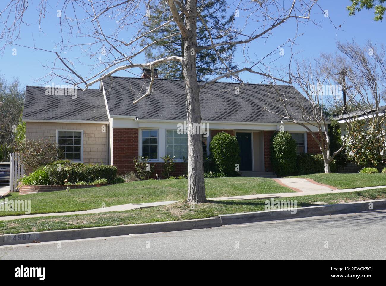 La Canada Flintridge, California, USA 2nd March 2021 A general view of