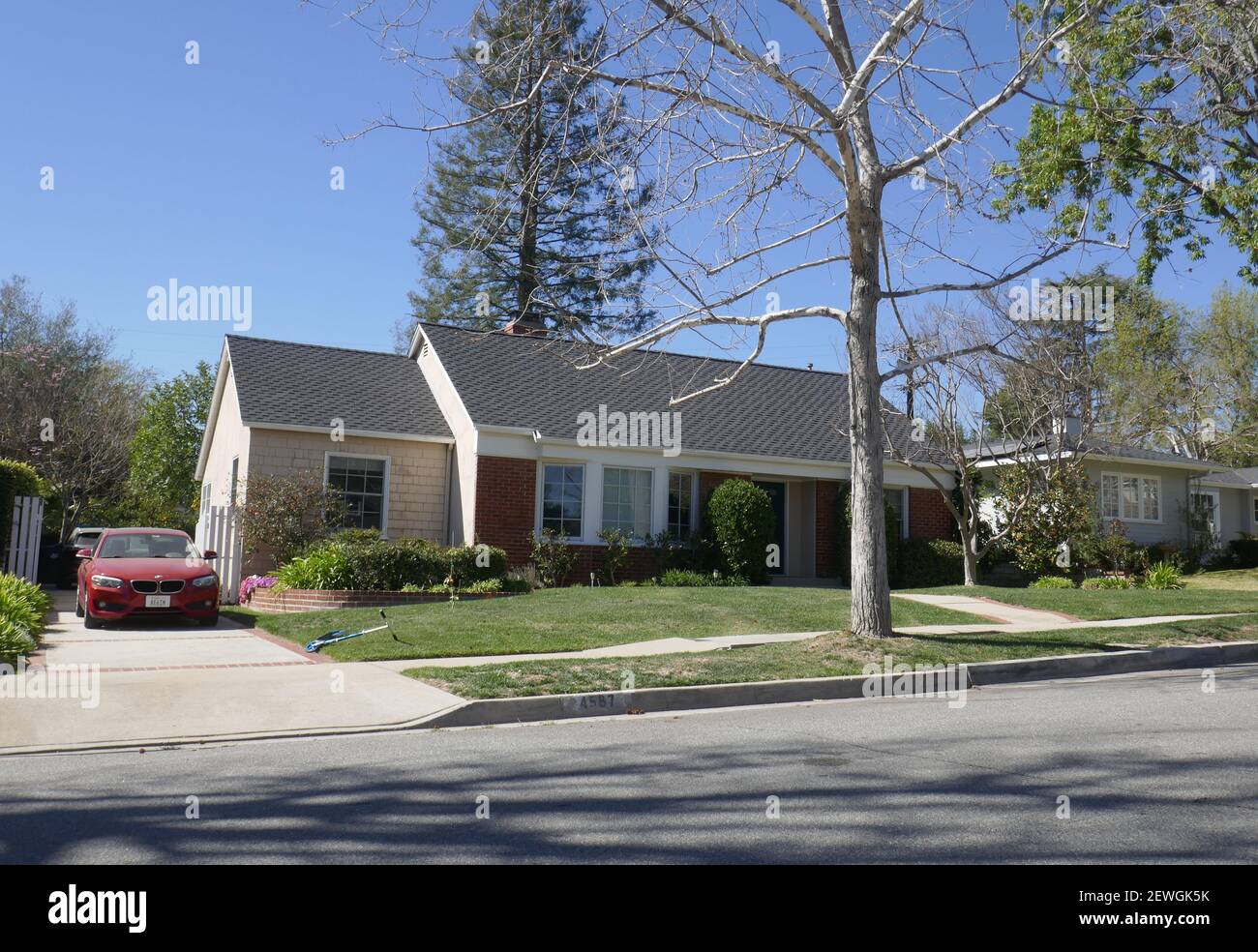 La Canada Flintridge, California, USA 2nd March 2021 A general view of