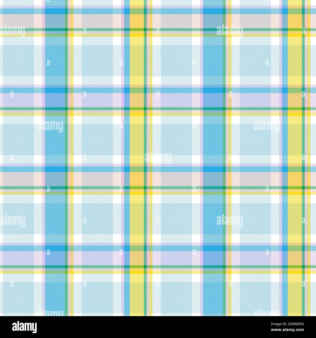 Rainbow Pastel Plaid seamless pattern for fashion textiles and graphics ...