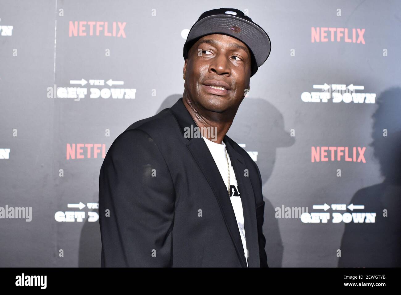 Grandmaster Flash attends 'The Get Down' New York premiere at Lehman ...