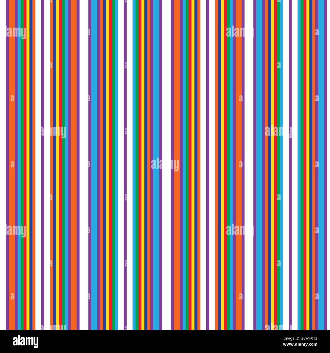 Rainbow vertical striped seamless pattern background suitable for ...