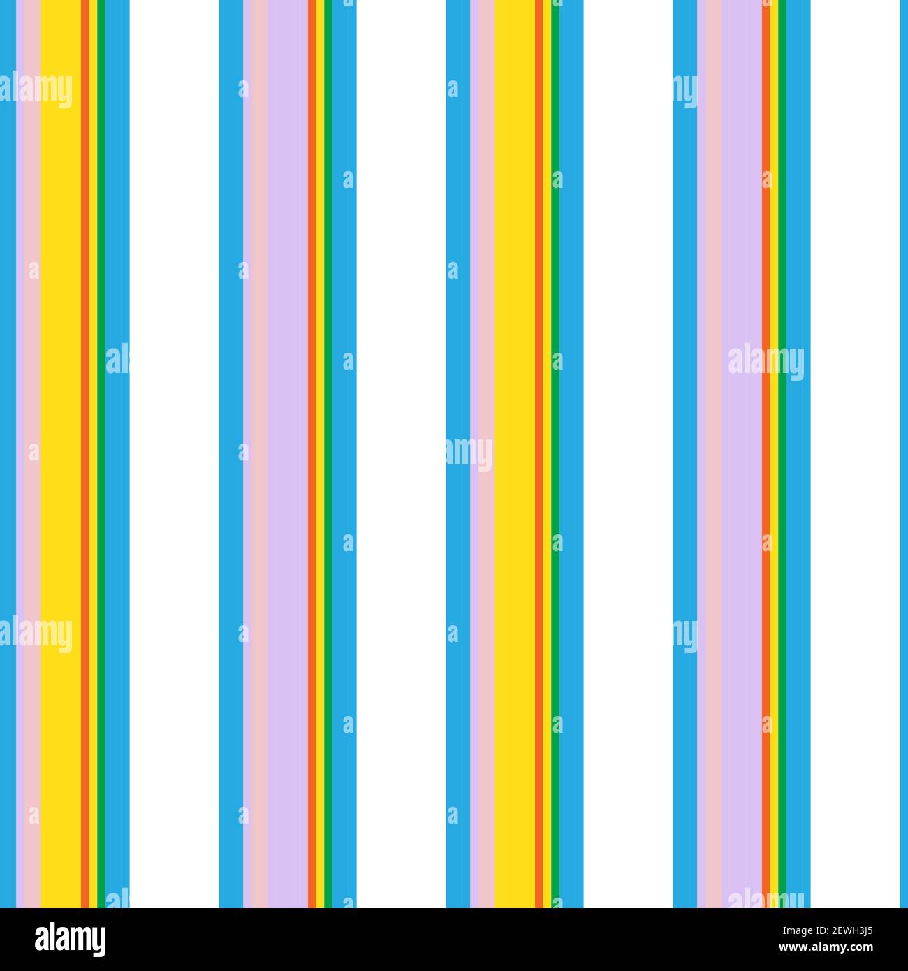 Rainbow Pastel vertical striped seamless pattern background suitable ...