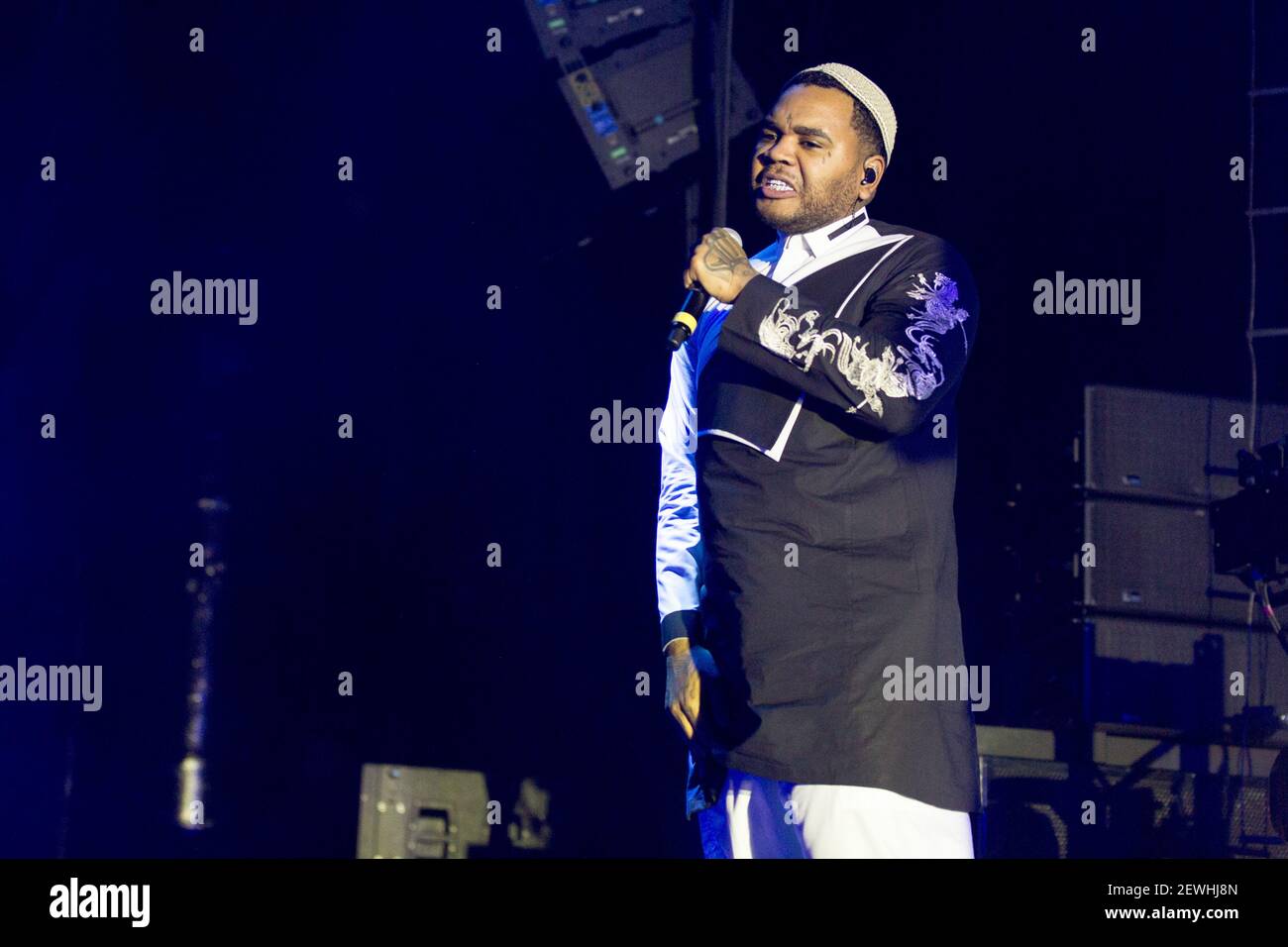 Rapper Kevin Gates During The High Road Tour At Hollywood Casino Amphitheater On August 16 2016 In Tinley Park Illinois Photo By Daniel Desloverimagespace Please Use Credit From Credit Field 2EWHJ8N 