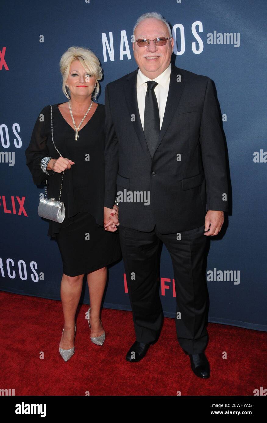 Javier Pena attending Netflix's "Narcos" Season 2 Premiere and